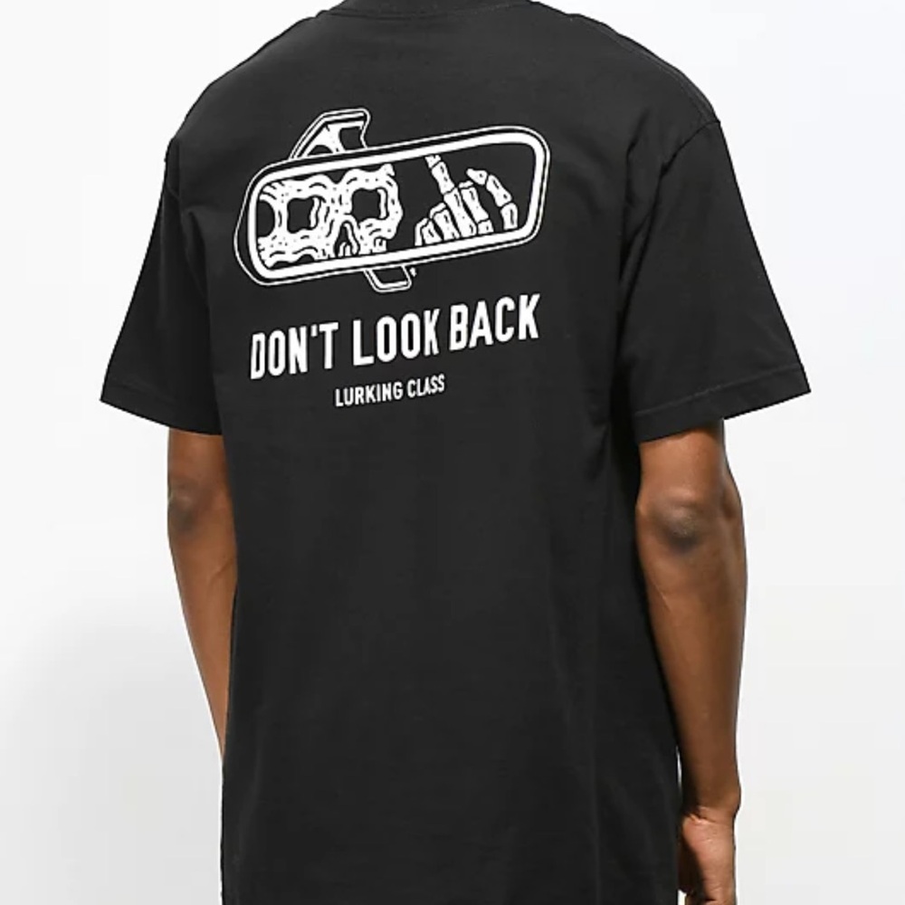 Men's Black Short Sleeve Zip - Picture 5 of 5